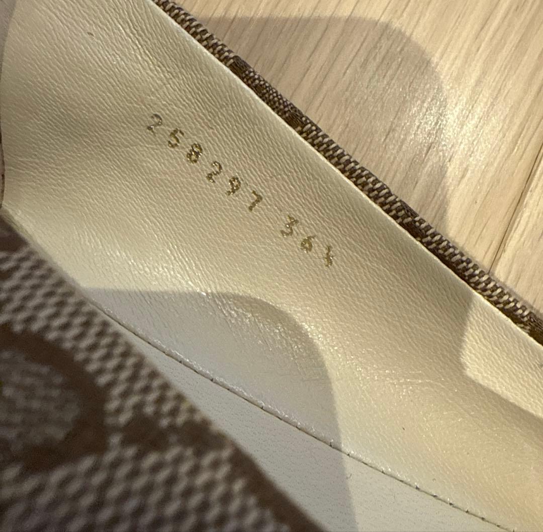 GUCCI フラットシューズ　バレリーナシューズ　36.5