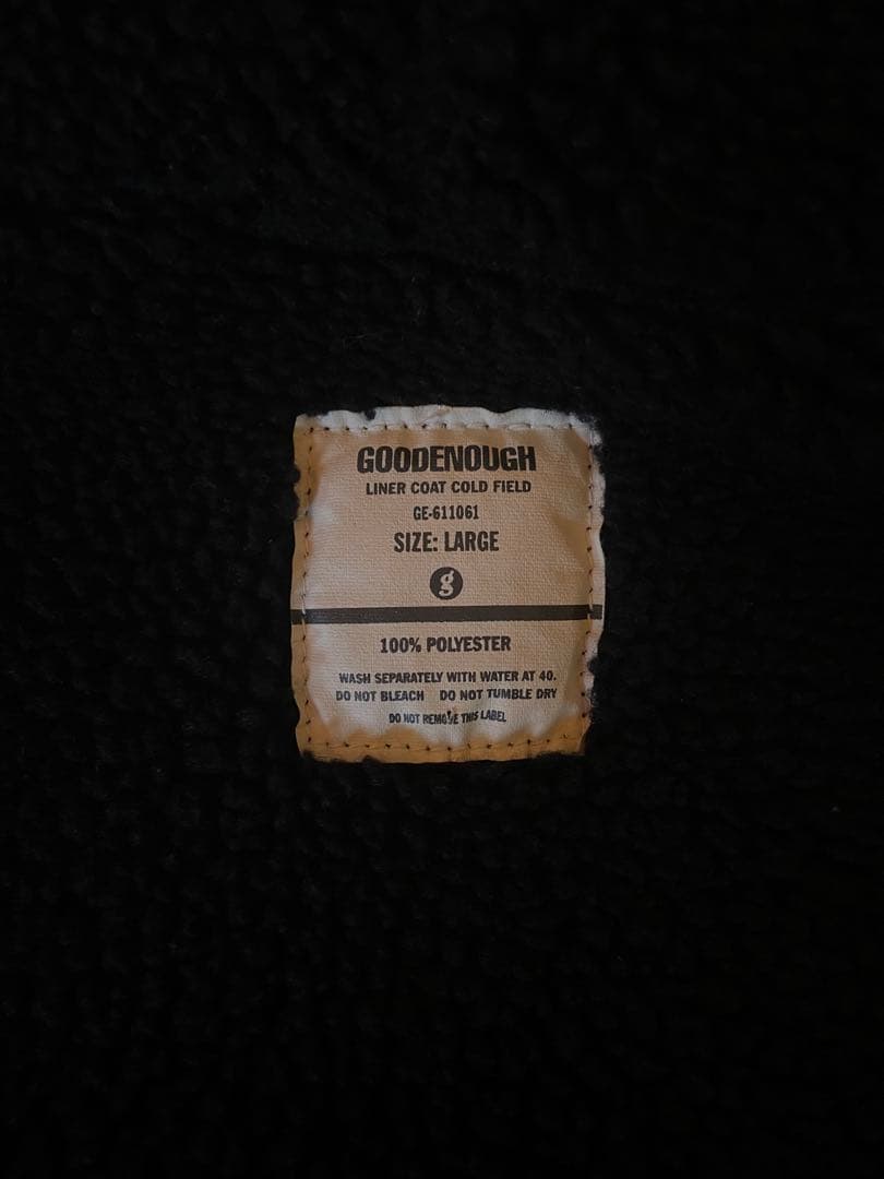 希少 GOODENOUGH BOA LINER FIELD PARKA