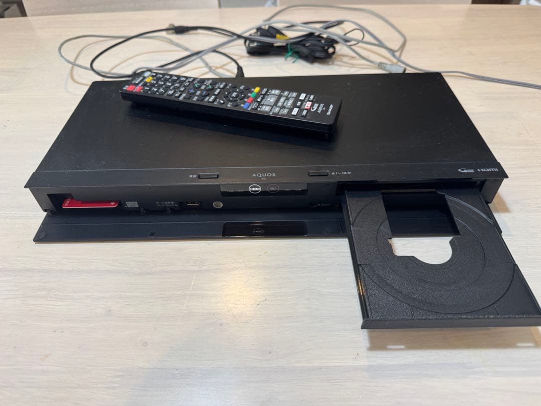 SHARP AQUOS ブルーレイレコーダー　BD-NW510 2017年製