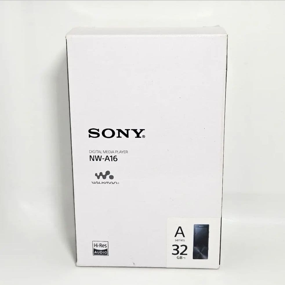 美品 WALKMAN NW-A16 32GB ブラック 説明書 箱 イヤホン