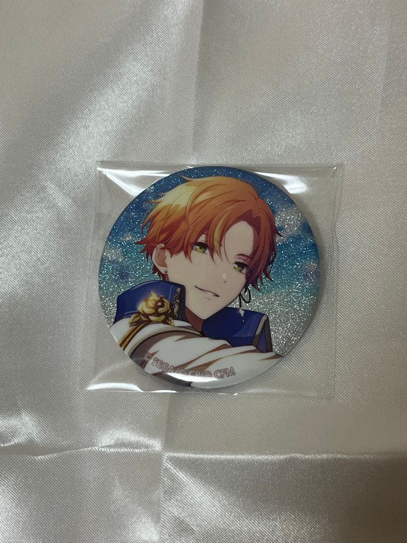 プロセカ色紙　缶バッジ　東雲彰人　ホワイトデー