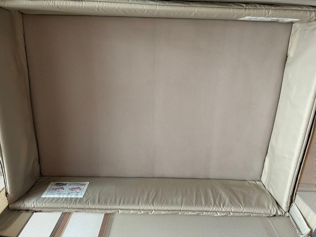 ココネルエアー ココアBR アップリカ 折りたたみベビーベッド プレイヤード