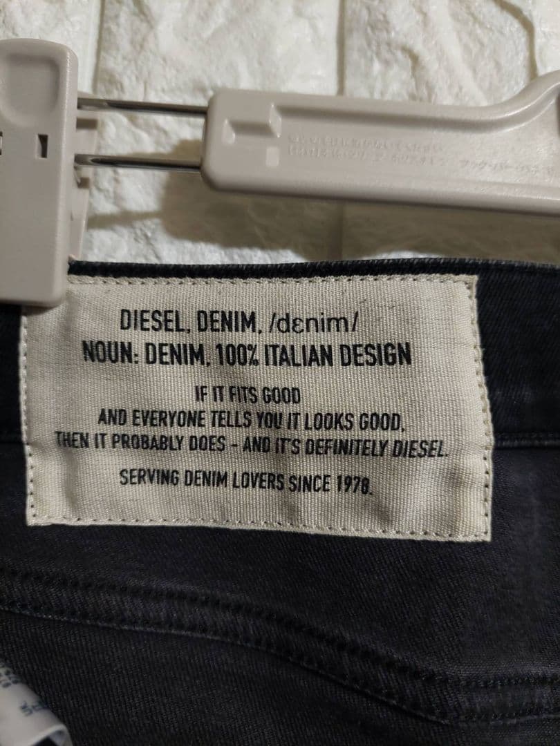 DIESEL（ディーゼル）デニム　ブラック　M相当⑳