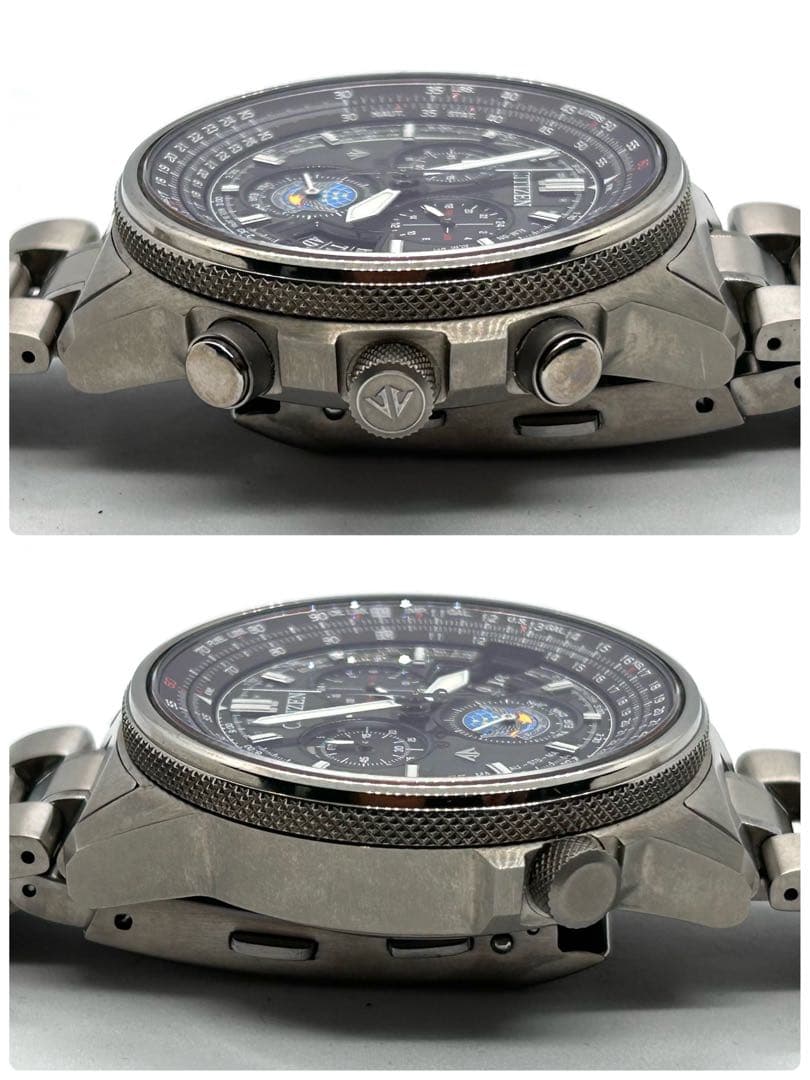 稼働 CITIZEN H610-T019382 ブルーインパルス エコドライブ