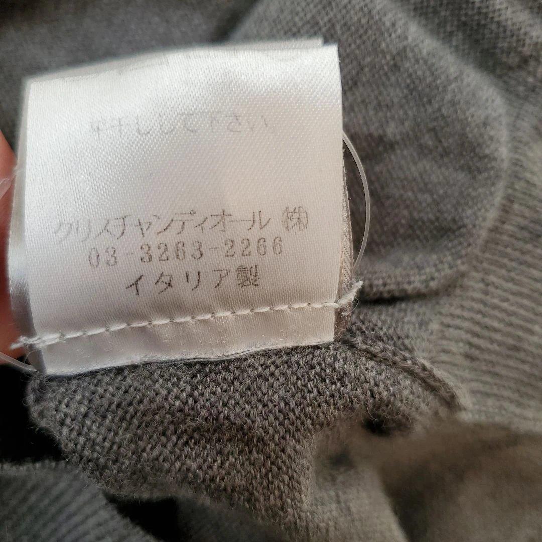 ⭐良品⭐2008aw Dior HOMME ドライバーズニット ジップアップ