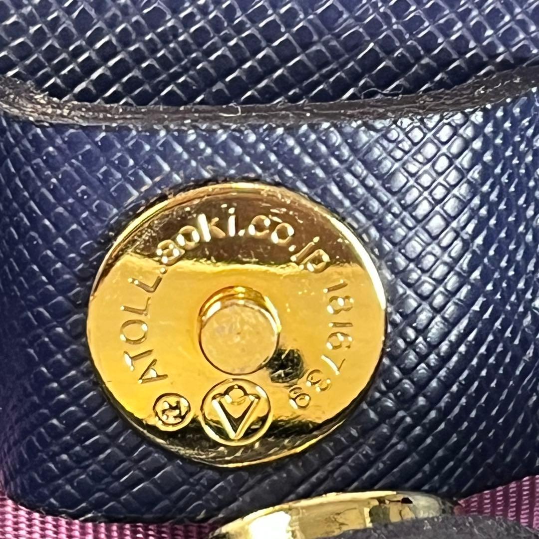 未使用級　A.D.M.J ショルダーバッグ　ボトムアクセント　金具　ブラック