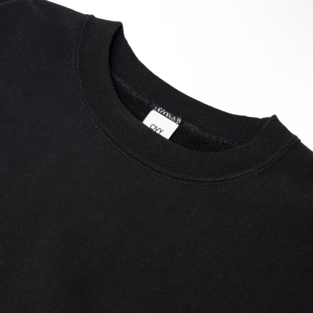 トップス OVY Original Fabric Basic Sweat black L