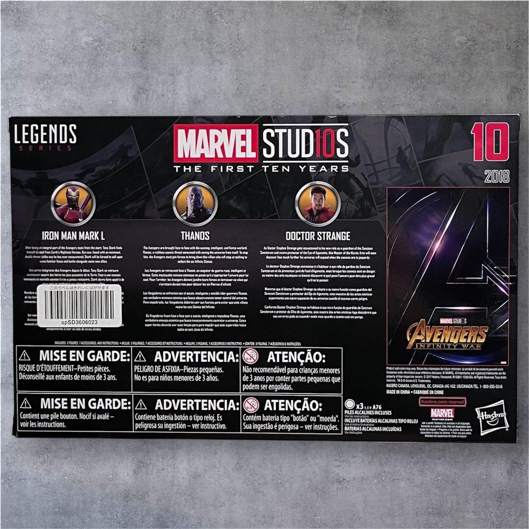 新品！マーベルレジェンド アイアンマン マーク50&ドクター・ストレンジ&サノス