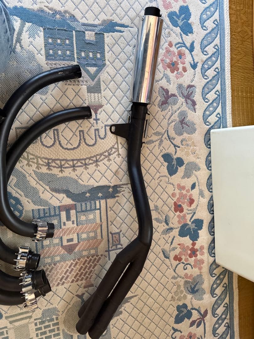 CBX400F CBX550F 手曲げ 4-2-1 マフラー ワンオフ