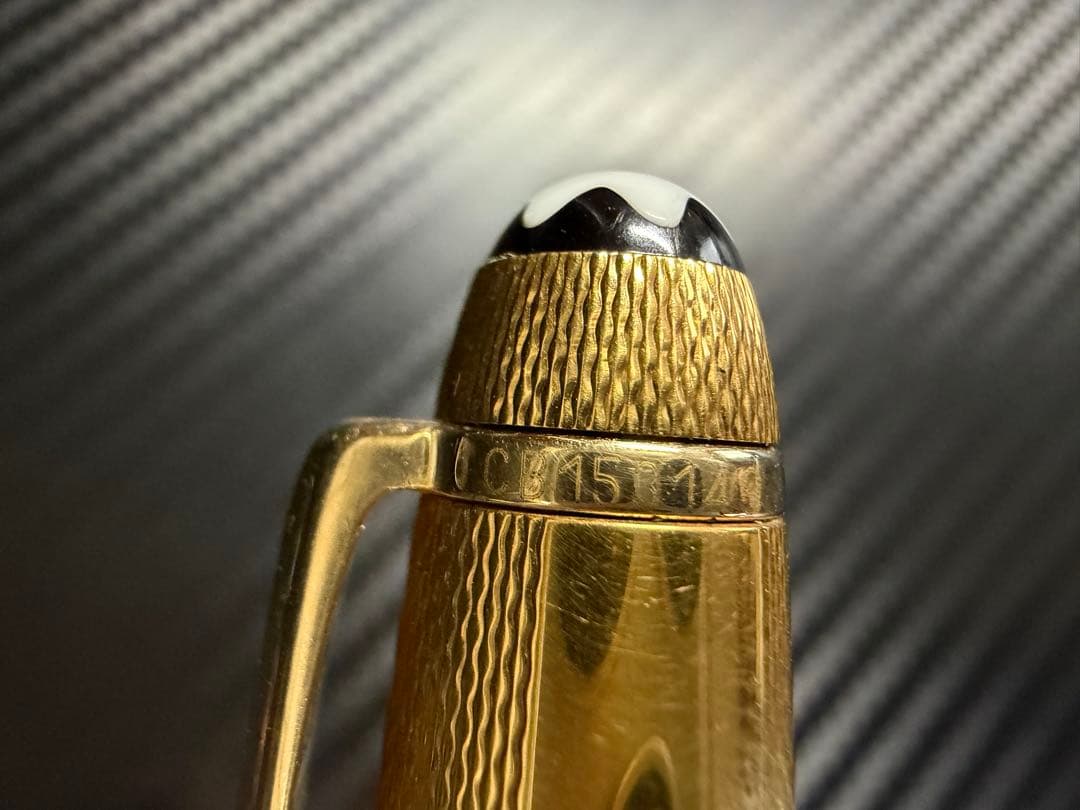 極美品 モンブラン マイスターシュテュック 1634 ソリテール ローラーボール