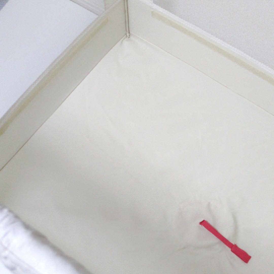 【良品】Aprica ココネルエアープラスAB ベビーベットホワイトベージュ