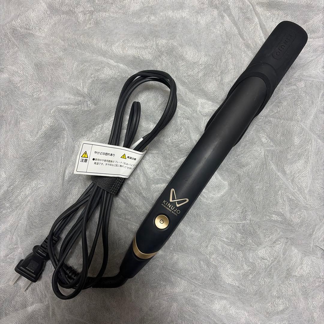 KINUJO ストレートヘアアイロン ブラック　DS200