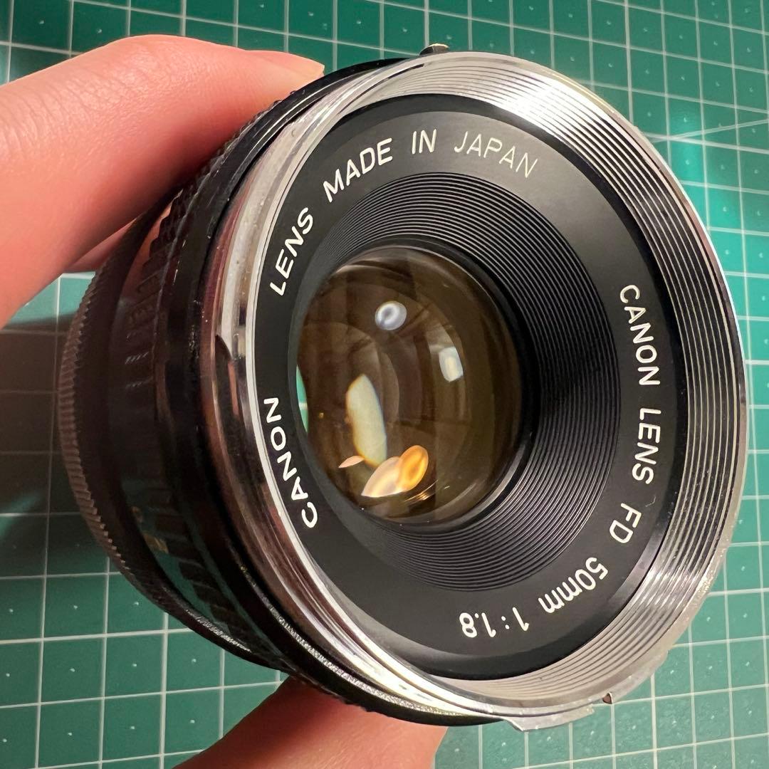 Canon F1 後期 ボディ FD レンズ3本セット フラッシュカプラー付き