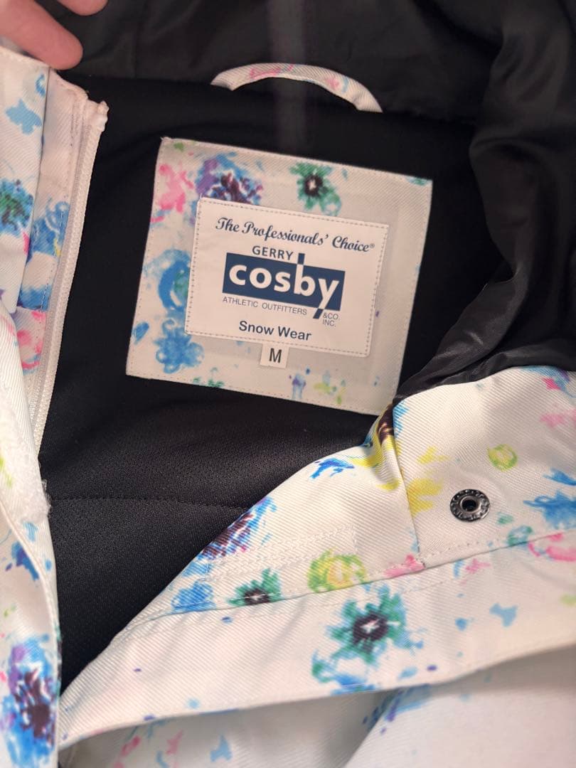 花柄cosby スノーボード スキーウェア 上下セット