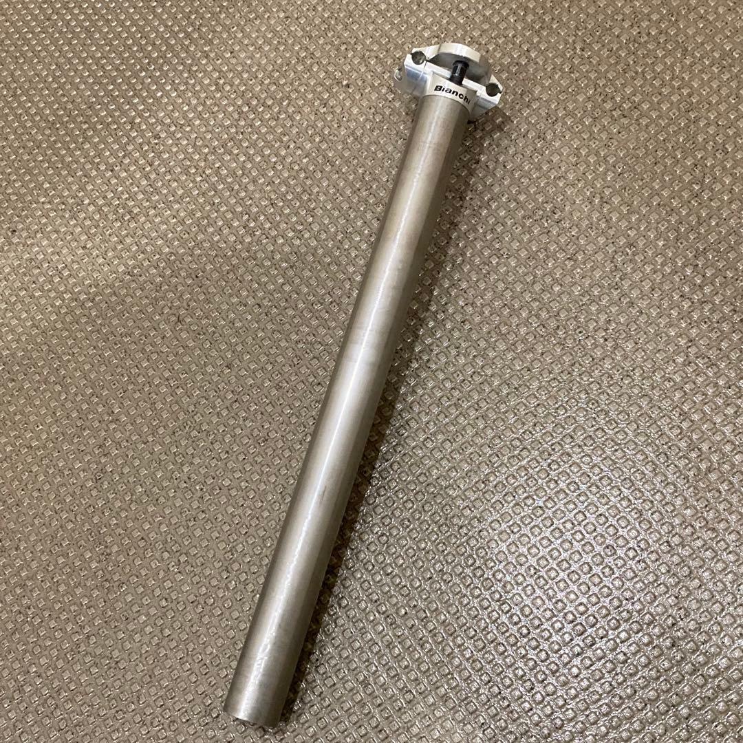 希少 Bianchi チタンシートポスト PMP製　27.2mm
