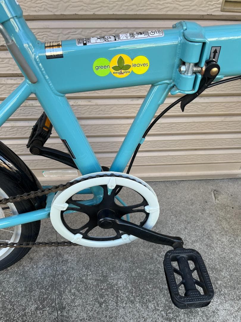 【引取り希望】KCD simple style 折りたたみ自転車 20インチ