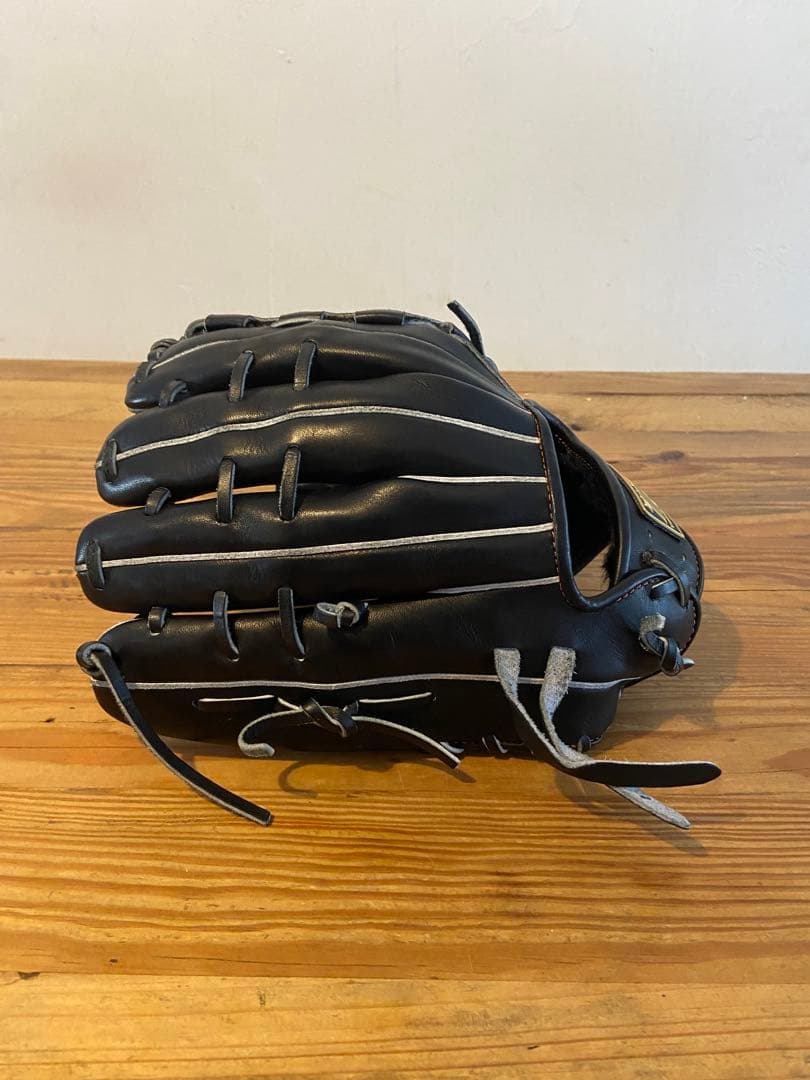 ZETT 軟式グローブ 黒 ネオステイタス　源田モデル　一般用