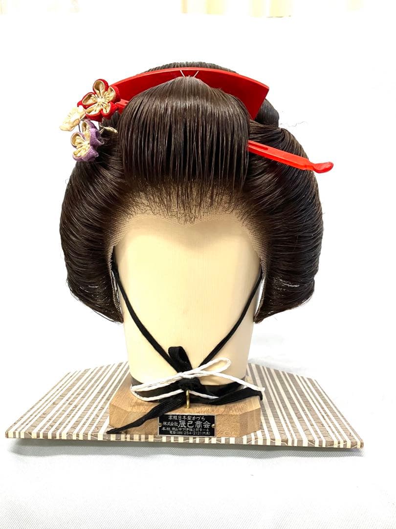 辰巳7号サイズ、つぶし島田、中古舞踊かつら、日本髪かつら、大衆演劇かつら