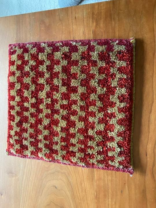 ギャッベ　35×32 厚地