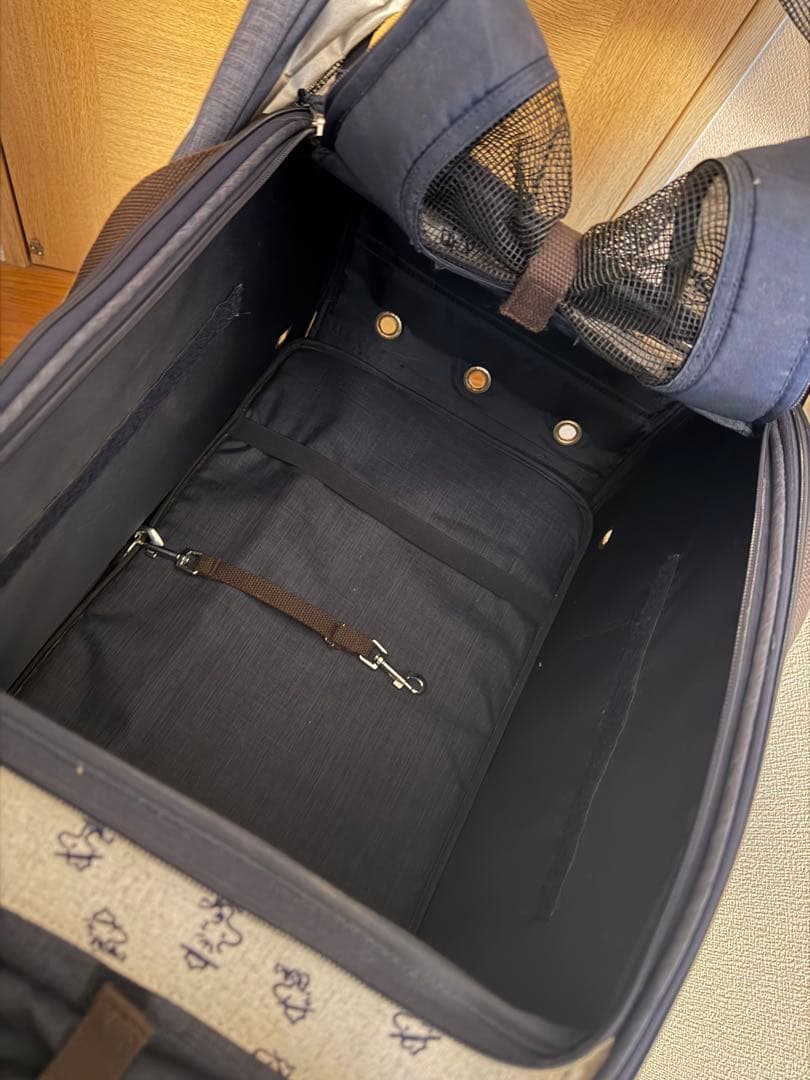 【美品】ペット用 スヌーピーベビーカー