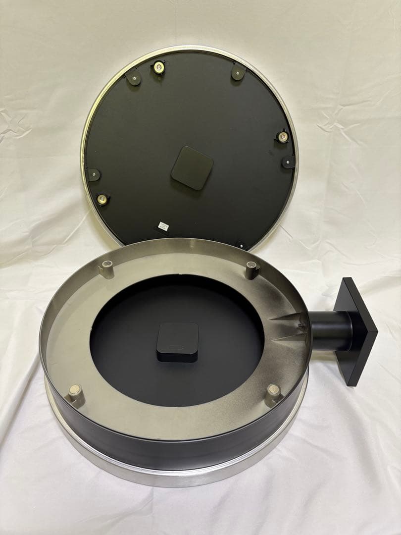 【新品未使用】インターフォルム　フランクリントン　両面時計　壁掛け　置き時計