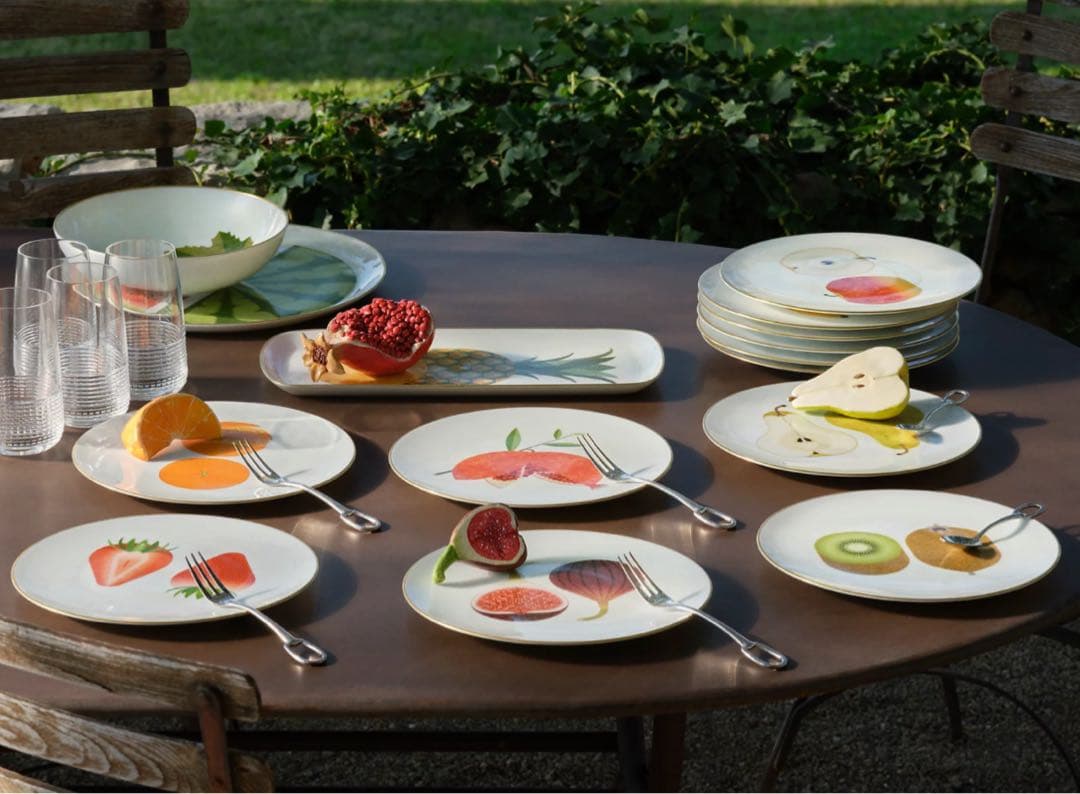 新品未使用 HERMÈS エルメス デザートプレート カオルミ バナナ