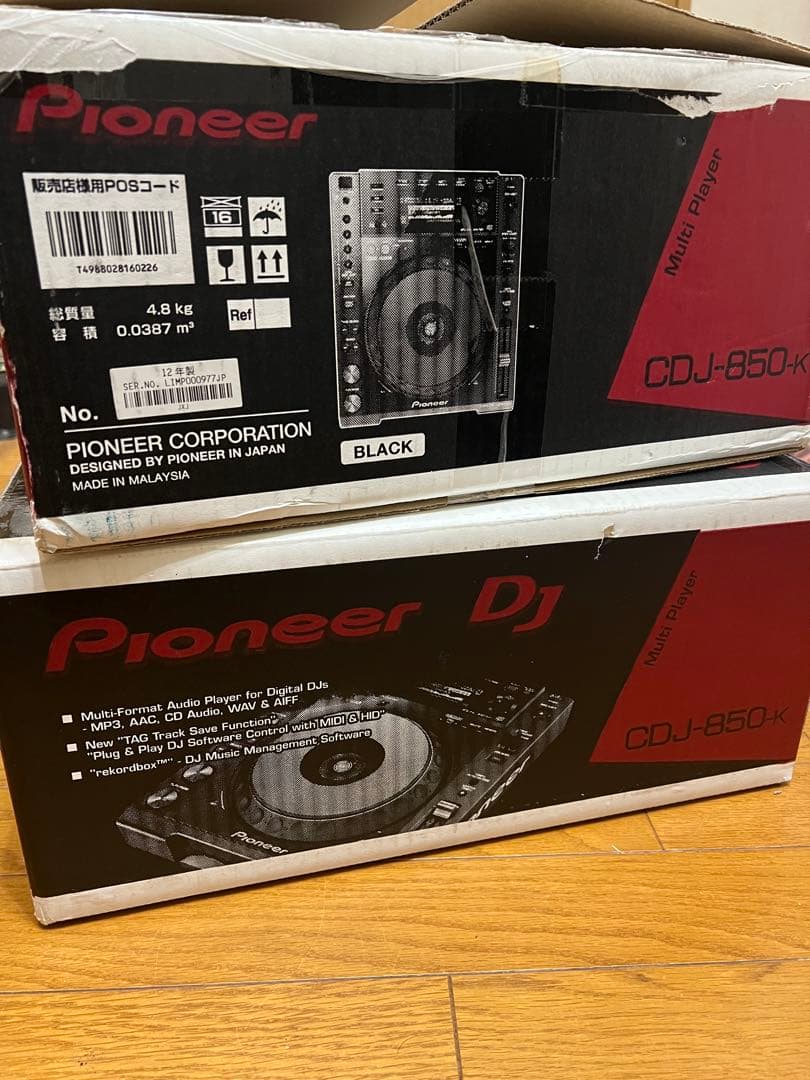Pioneer CDJ-850 ブラック 2台セット 美品 動作確認済