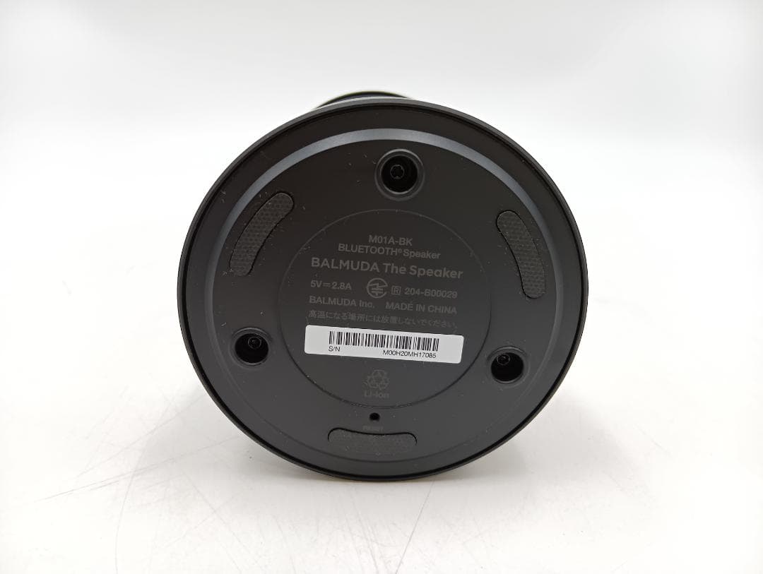 BALMUDA ワイヤレススピーカー ブラック M01Aシリーズ