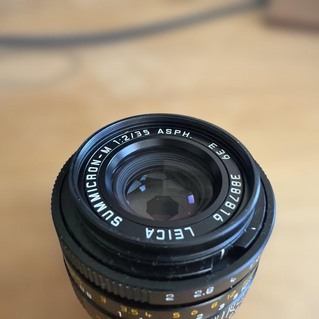 美品　Leica Summicron 35mm f2.0 ASPH E39