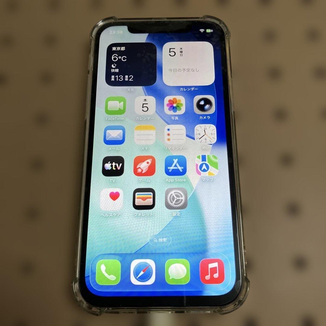 iPhone12Proシルバー128GB現状品、ジャンク品扱い！