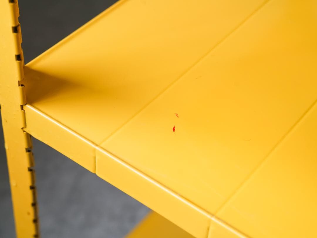 vintage メタル スチールラック 収納棚 レトロポップ インダストリアル