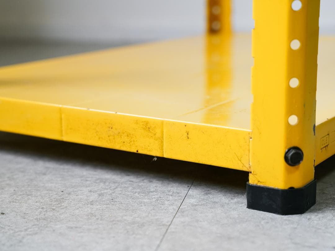 vintage メタル スチールラック 収納棚 レトロポップ インダストリアル