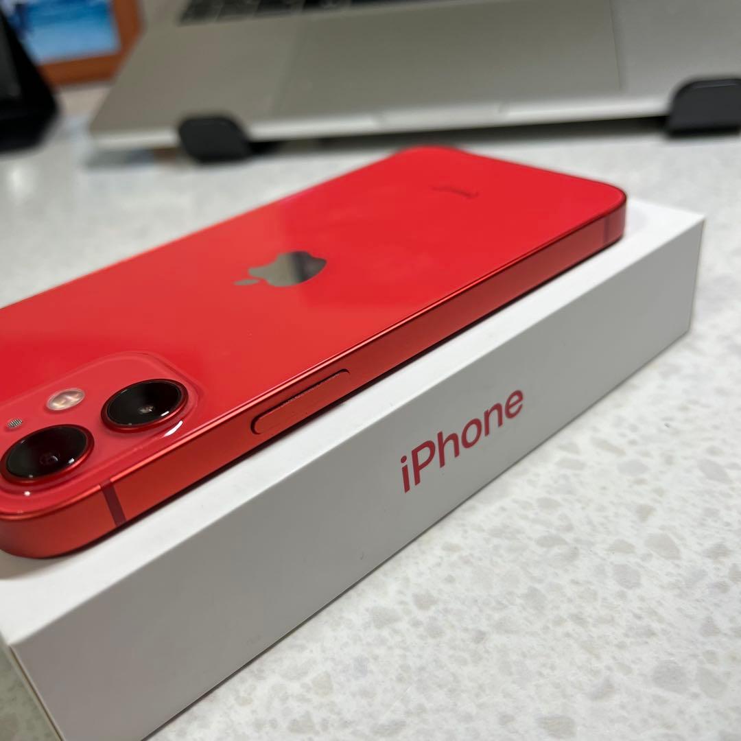 美品 Iphone12mini 128GB simフリー 新品バッテリー100％