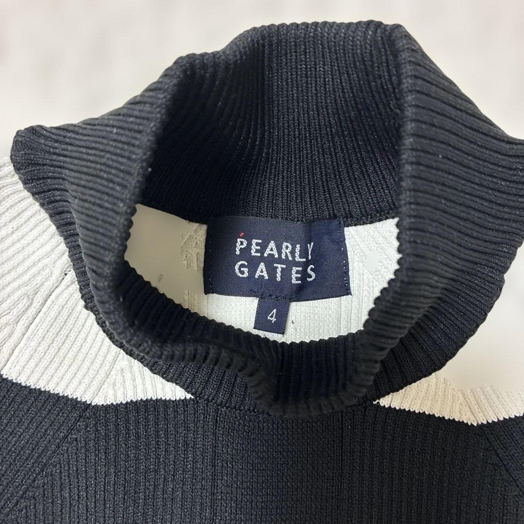 パーリーゲイツ　ボーダーニット　美品　サイズ4