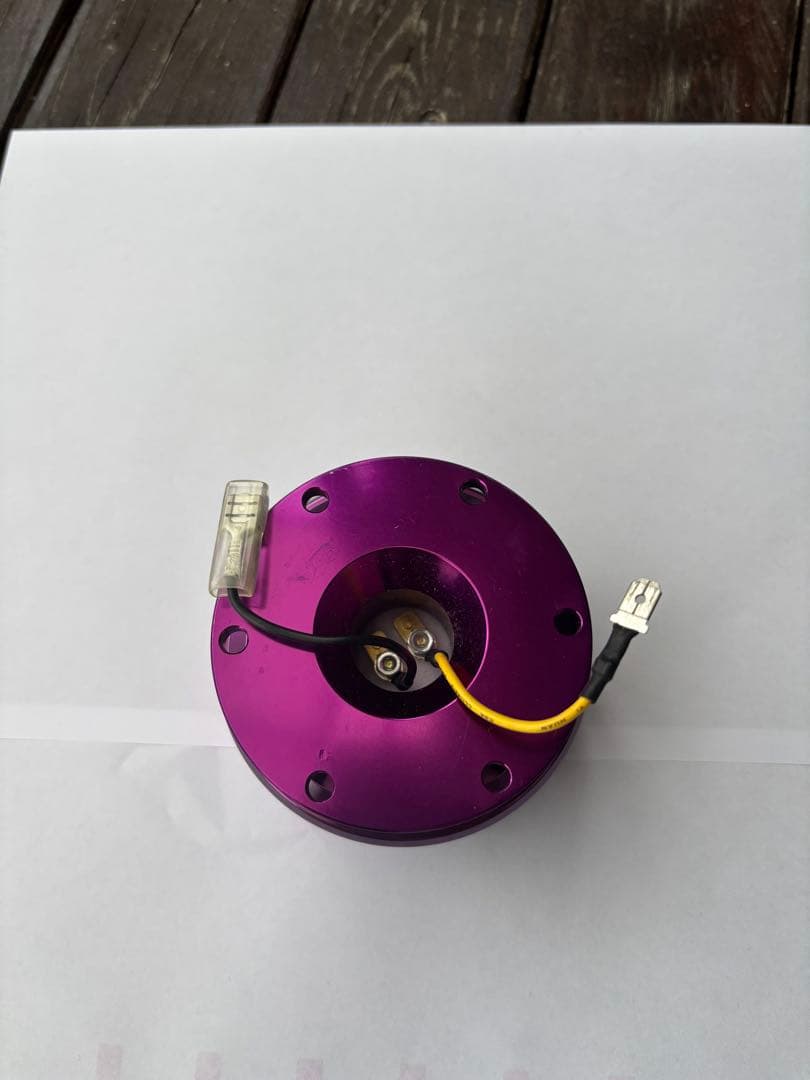 【正規品】NRG クイックリリース ステアリング ピンク チーンと鳴る