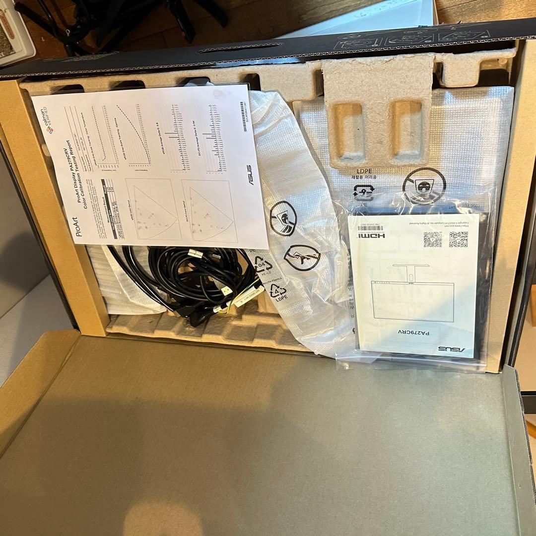 ディスプレイ・モニター本体 Asus PA279CRV