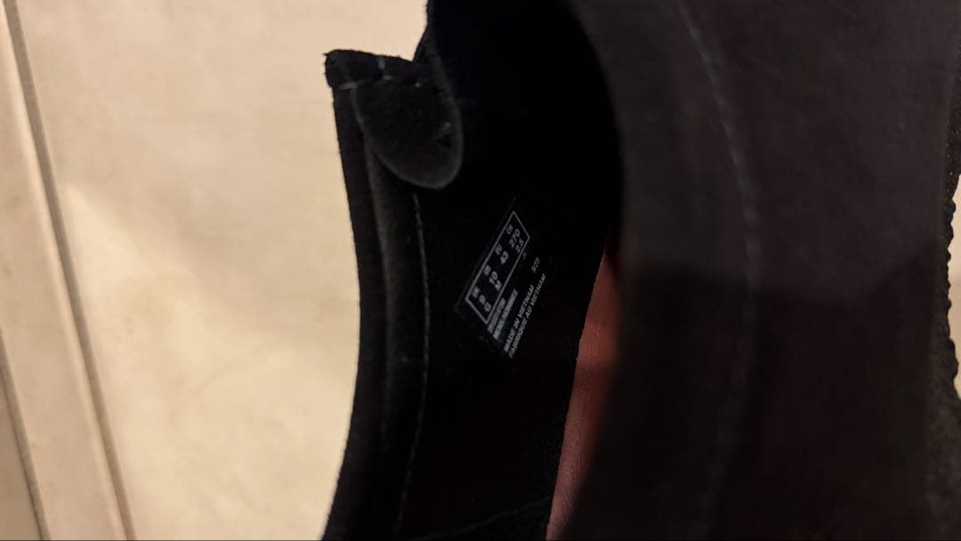 【美品】CLARKS クラークス　ワラビー 【27.0】ブラック　スエード