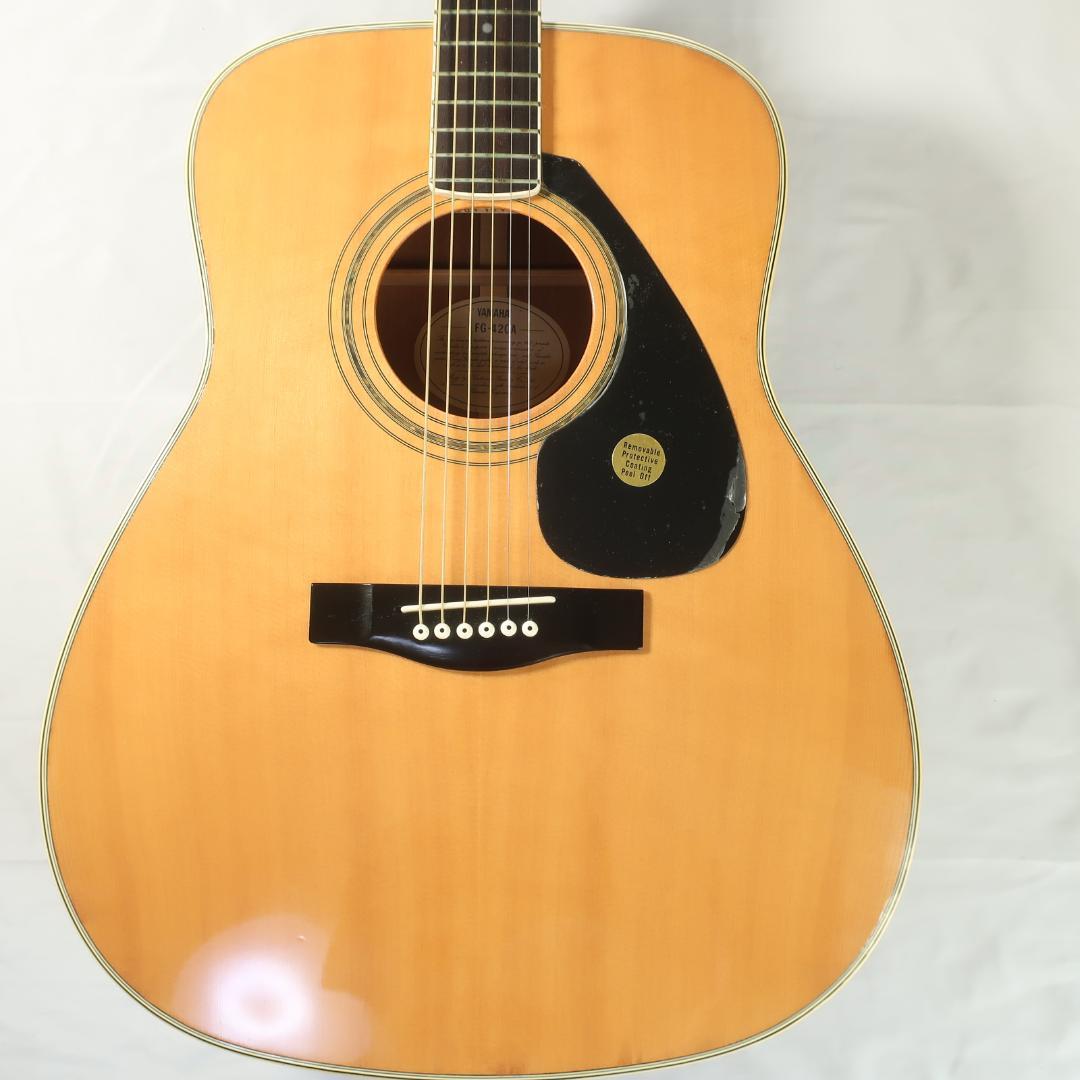 弦交換済 YAMAHA FG-420A アコースティックギター ケース付