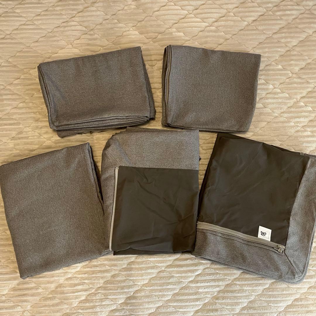 ソーデルハムン カバー 3人掛けコンパクトソファ トネルードグレー