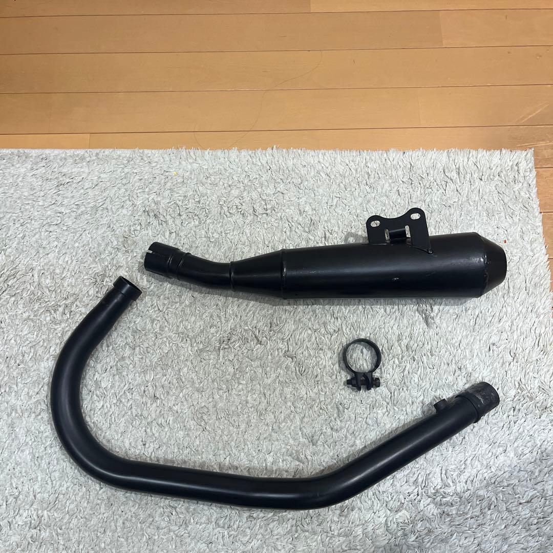 250TR ショートマフラー　純正加工品