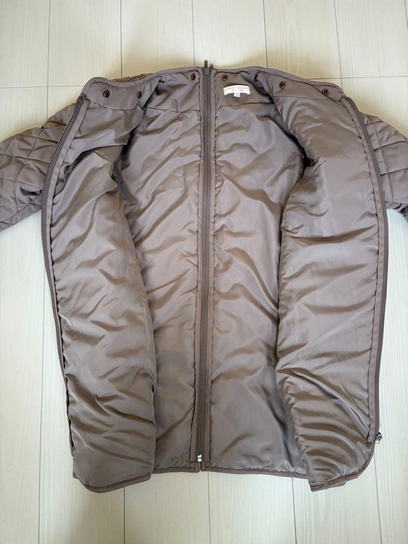 SWEET MOMMY ママコート　おんぶ　抱っこ　グレージュ　キルティング