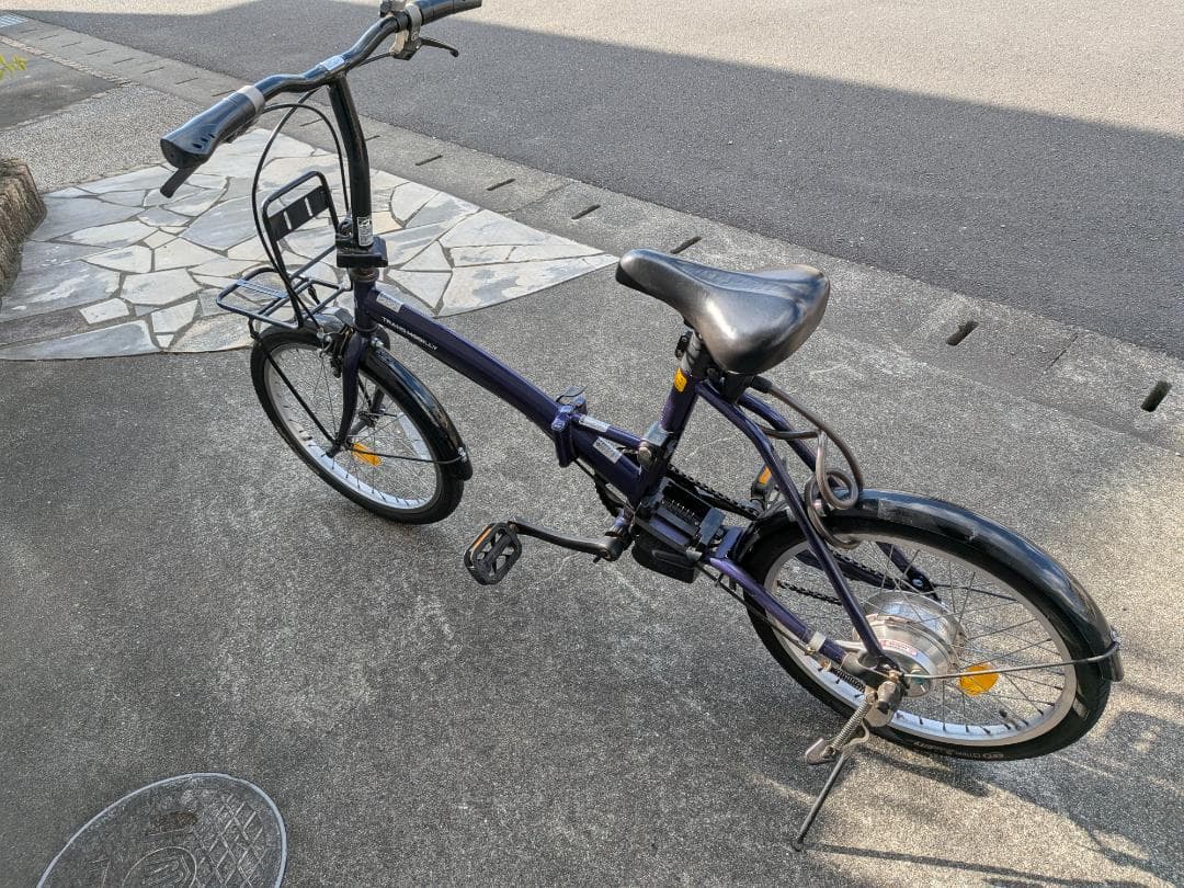 【送料込み】電動アシスト自転車　折りたたみ　20インチ　トランスモバイリー