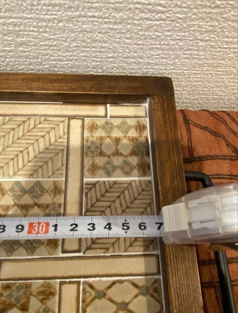 タイルトレー　1枚　 古道具　お盆