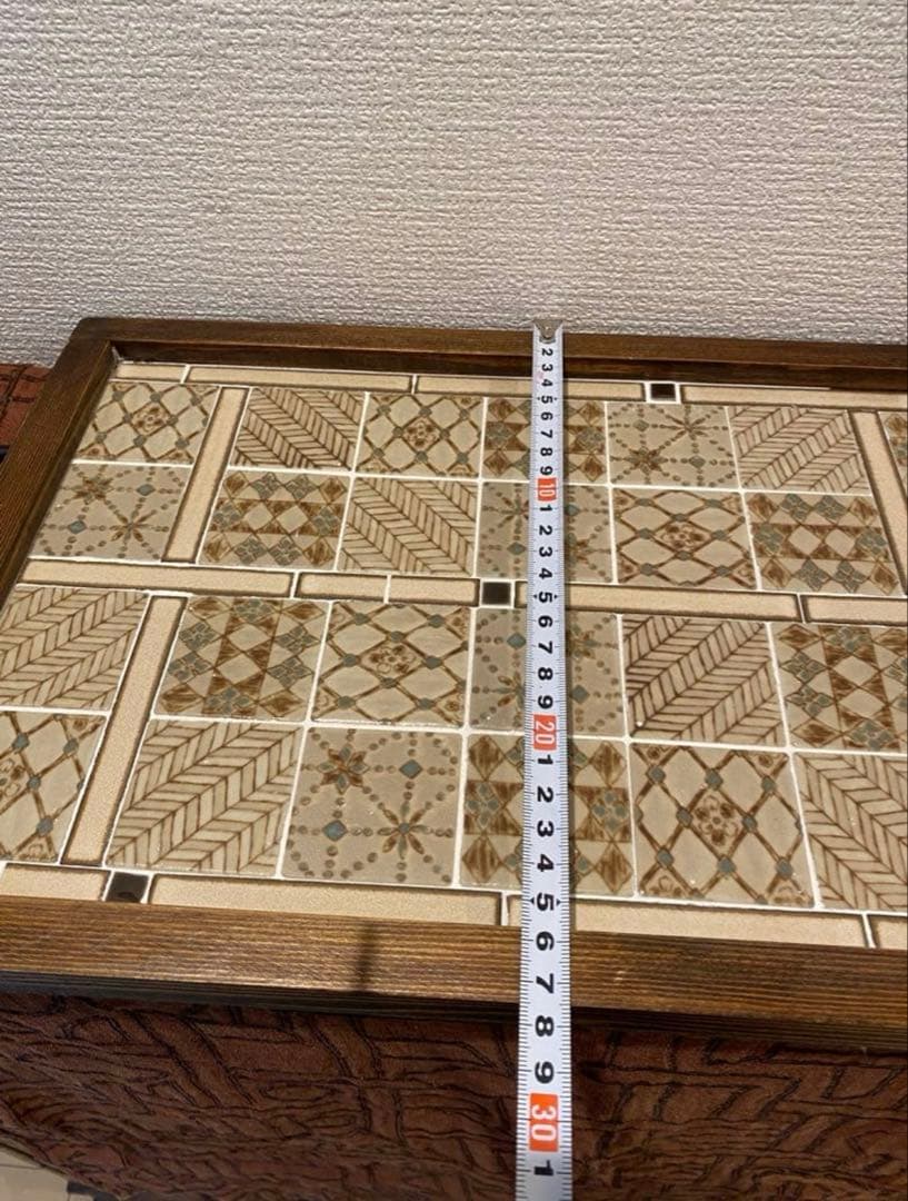 タイルトレー　1枚　 古道具　お盆
