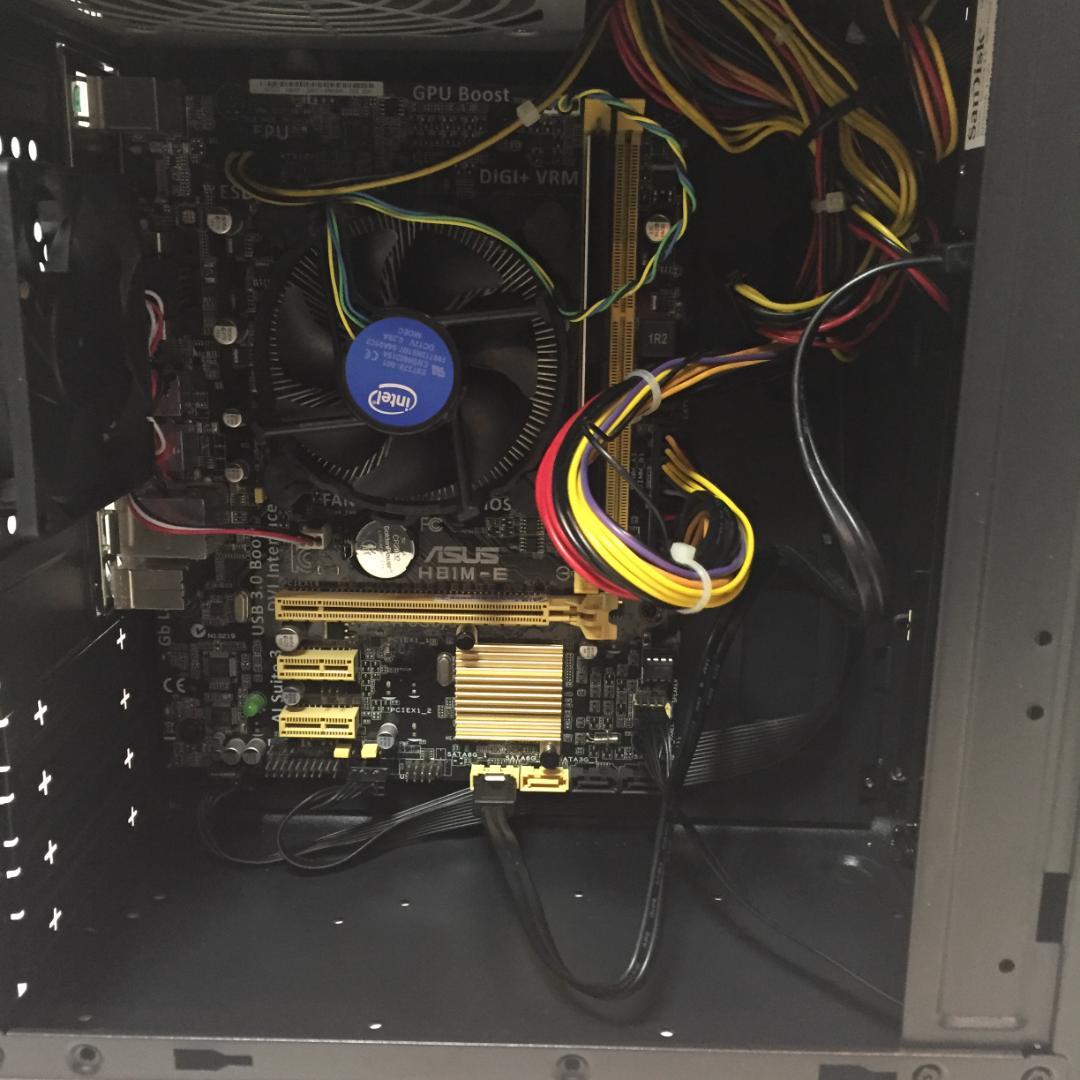 【ケース新品】 ASUS H81M-E SSD Win11 オフィス付