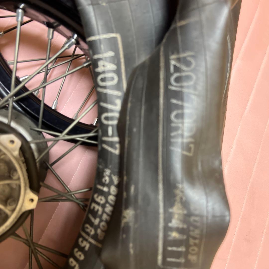 drz400sm用　Excel スポークホイール　純正