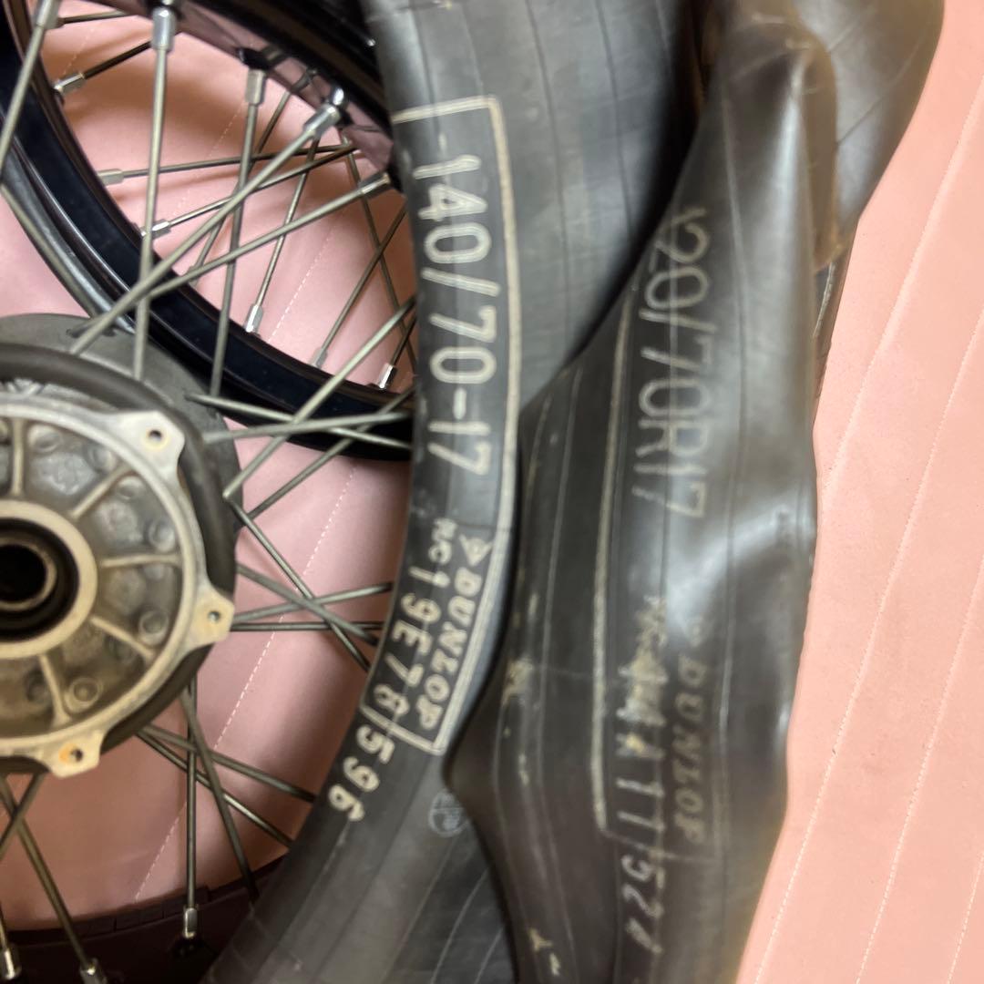 drz400sm用　Excel スポークホイール　純正