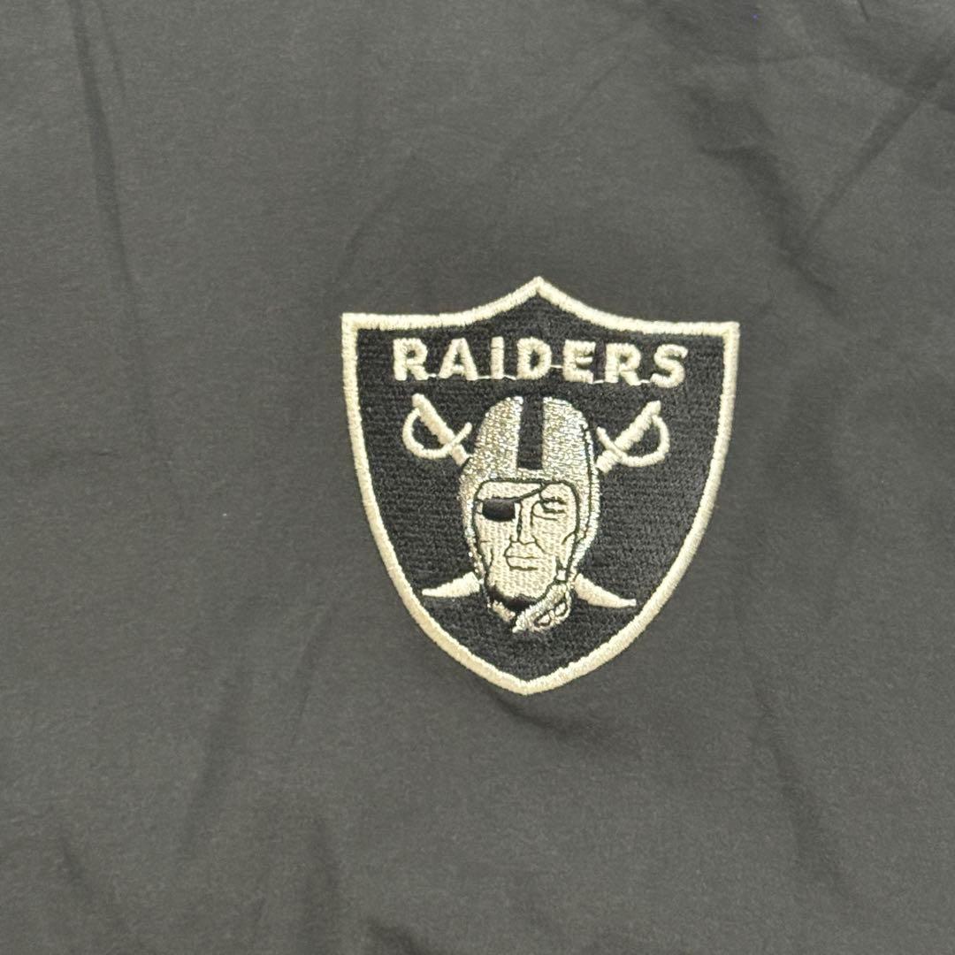 Reebokリーボック × RAIDERSレイダースNFLナイロンジャケット