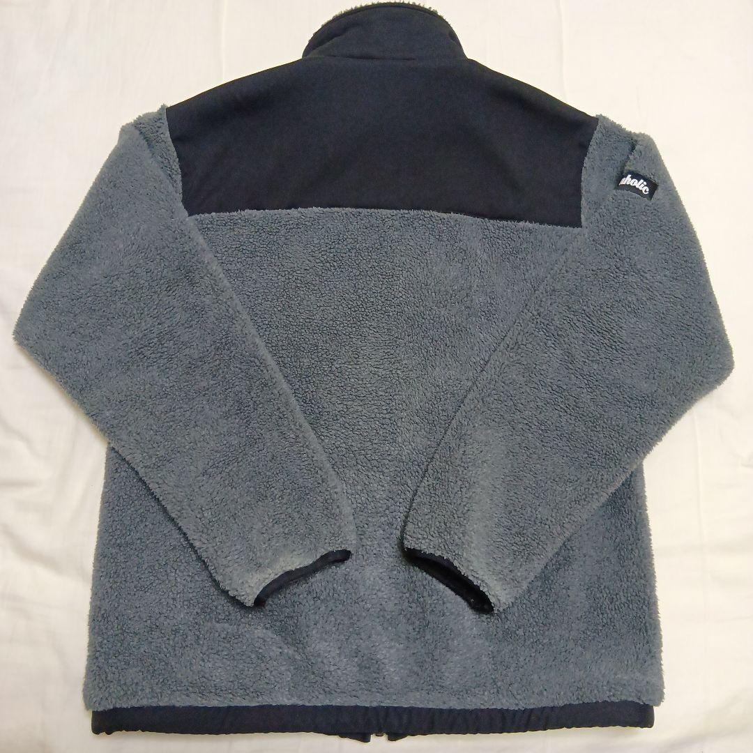 ballaholic logo boa jacket サイズL