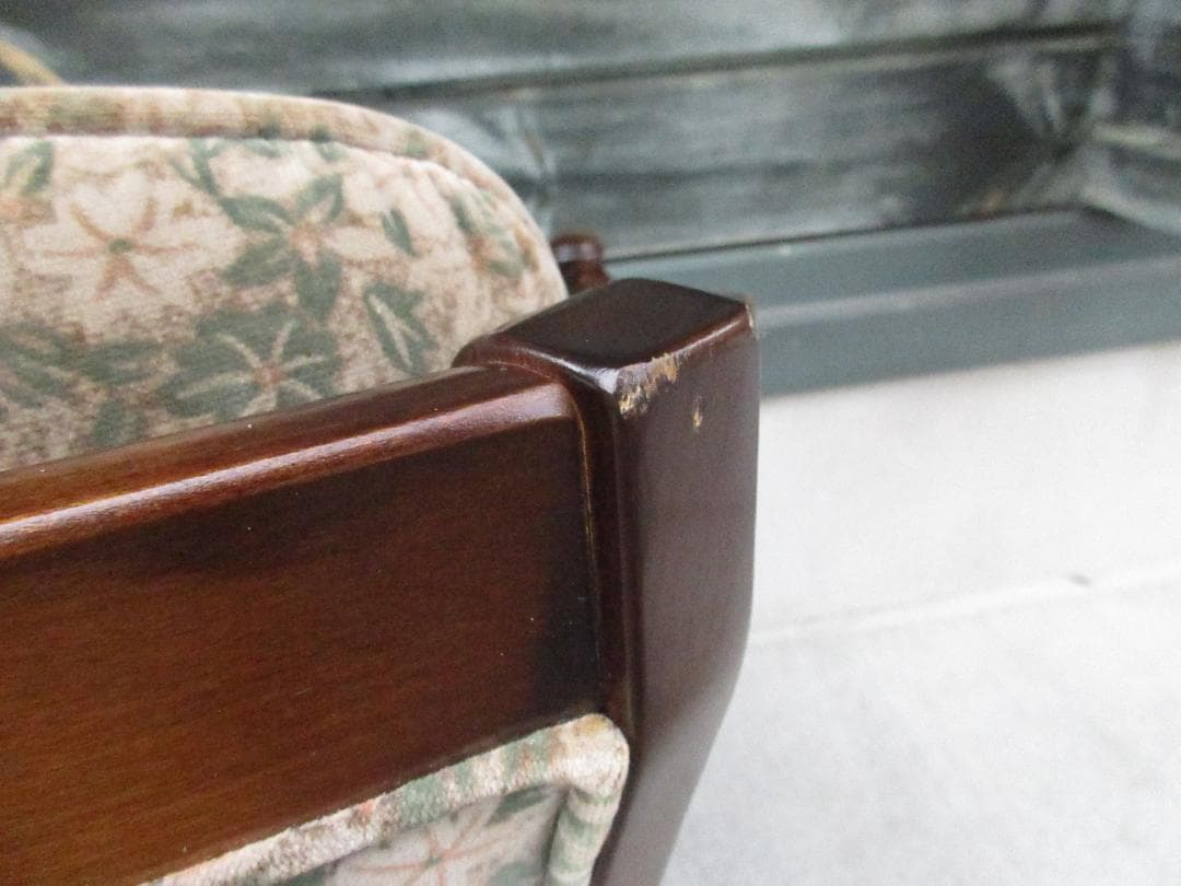 ★カリモクKARIMOKUコロニアル一人掛けソファチェア